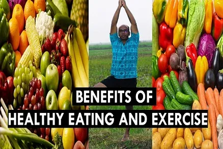 WHAT ARE THE BENEFITS OF HEALTHY EATING AND EXERCIES AT HOME